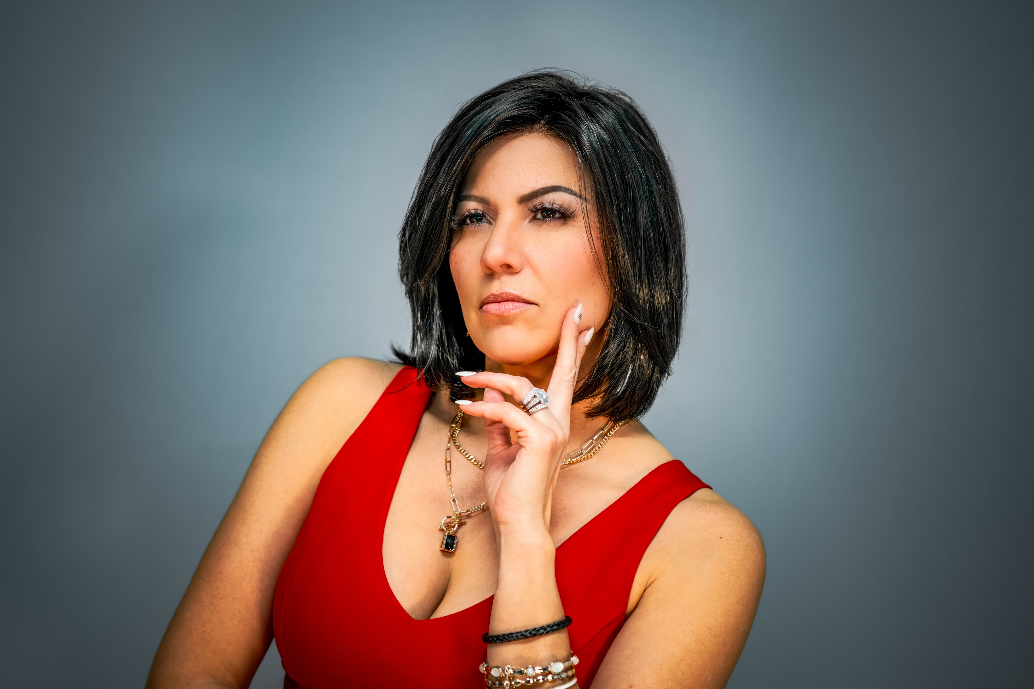 Corporate team headshot session