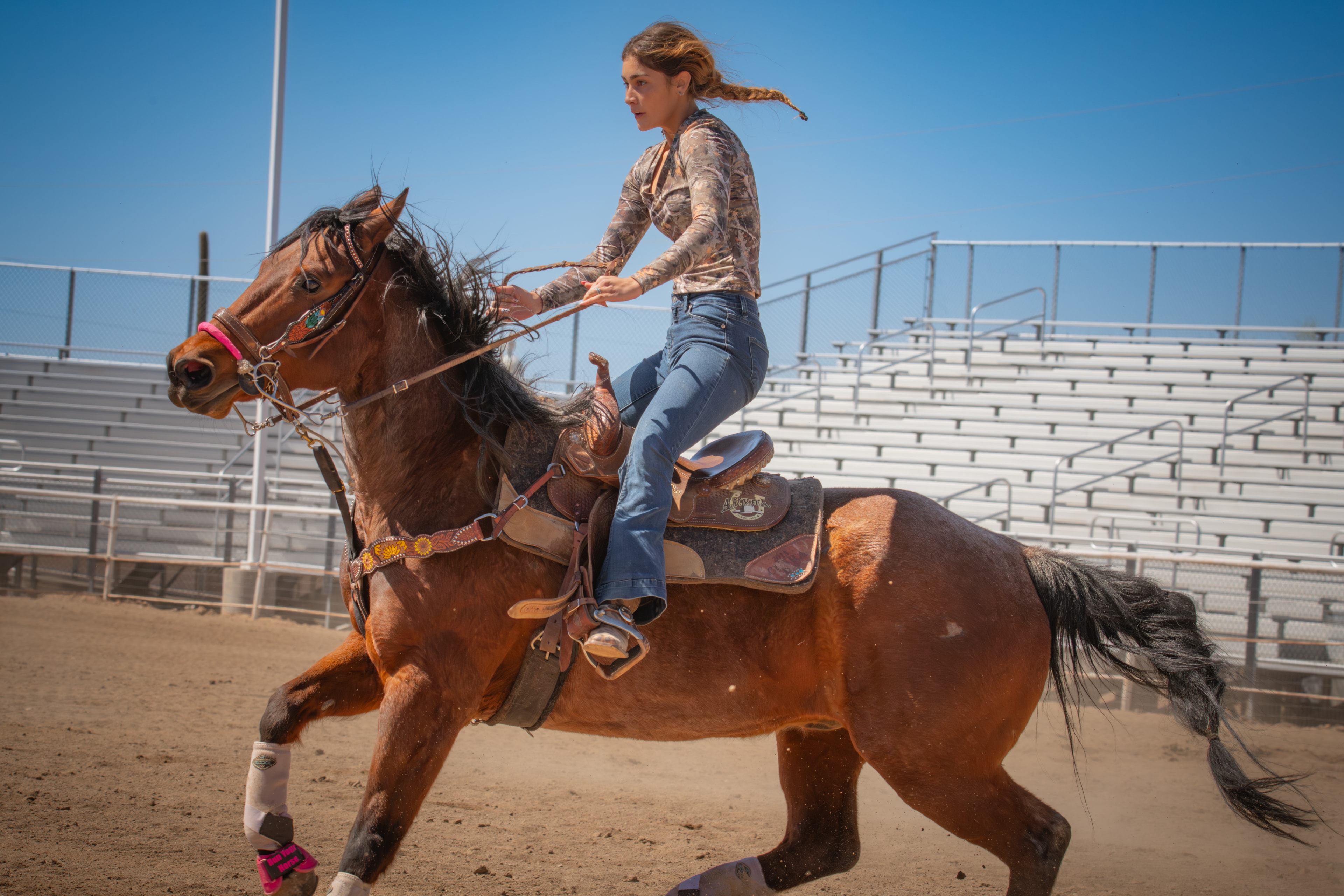 Equestrian action and creative portrait photography